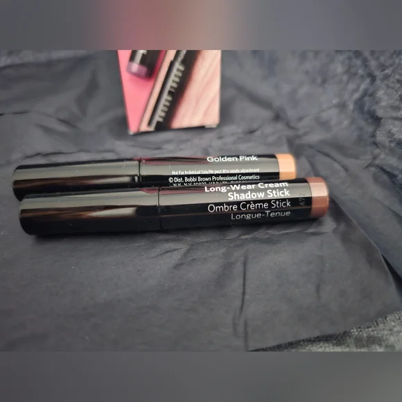 Bobbi Brown Party Prep Mini Long-Wear Cream Shadow Stick Duo-NIB - Picture 9 of 9